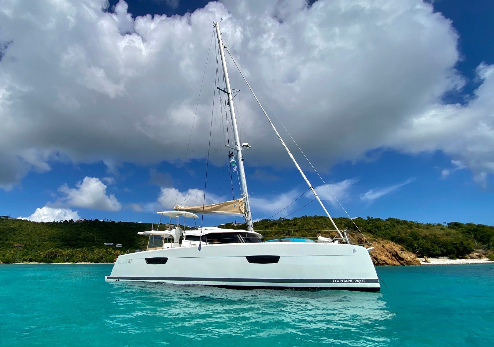 Used Sail Catamaran for Sale 2018 Saona 47 Boat Highlights